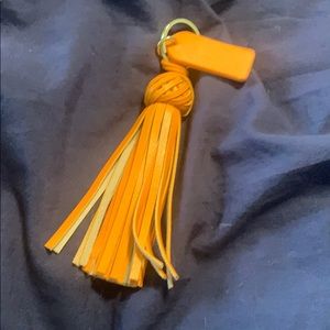 Cute braided tassel keychain